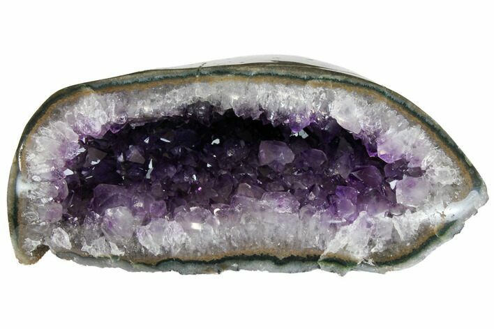 Purple Amethyst Geode - Artigas, Uruguay #151292